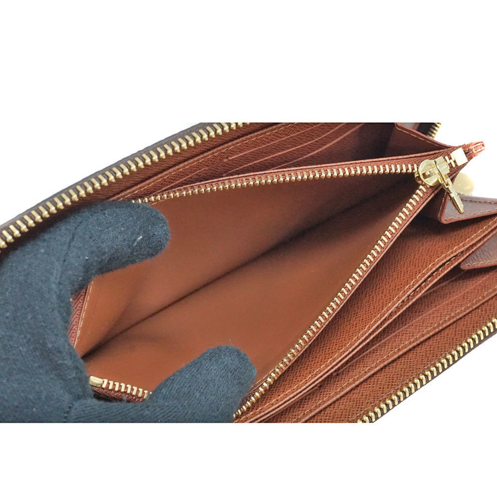 Louis Vuitton Monogram Zippy Zip Wallet Brown - Picture 8 of 9